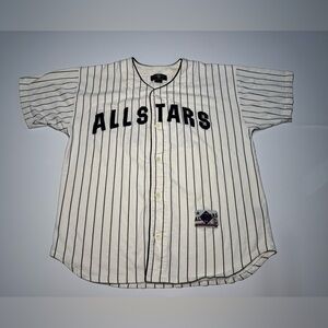 Warner Brothers 90’s Looney Tunes Allstars Baseball Jersey Shirt Sz Med